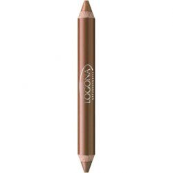 LOGONA Naturkosmetik Double Lip Pencil No. 06 Nut with Anti-Ageing Active Ingredient Complex 4.67g