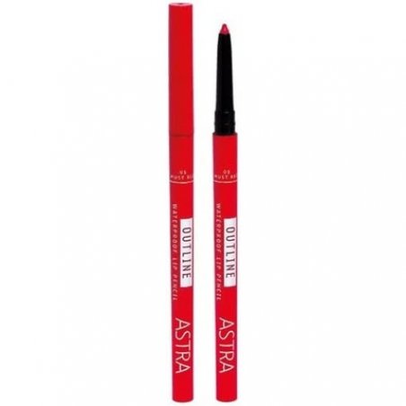 Astra Outline Waterproof Lip Pencil 05 Must Red