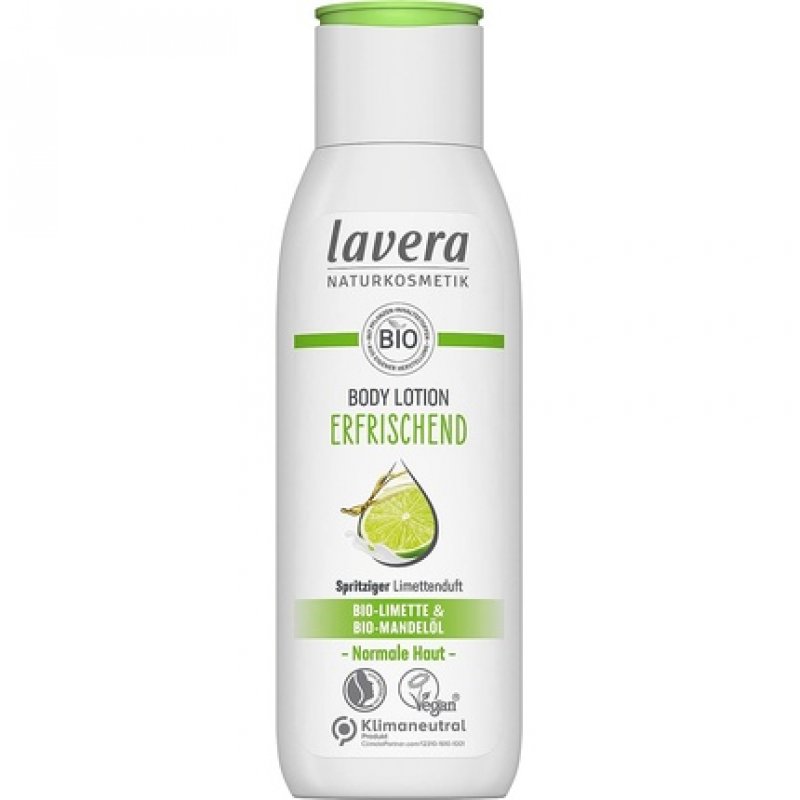 Lavera Refreshing Body Lotion with Organic Lime and Almond Oil Fragrance 200ml