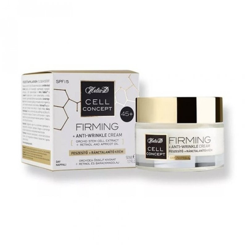 Helia-D Cell Concept Firming and Anti-Wrinkle Day Face Cream 45 50ml - Pack of 4