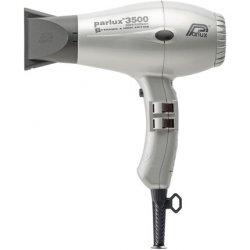 Parlux 3500 SuperCompact Ceramic Ion Professional Hair Dryer Silver