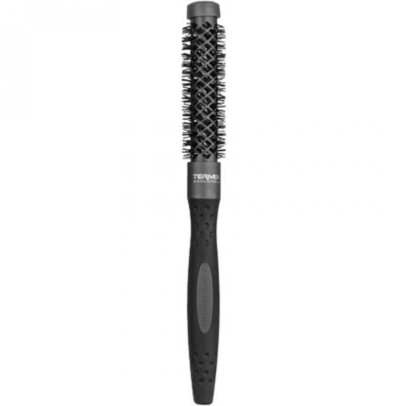 Termix Evolution Plus Hairbrush for Thick Hair with Ionized Bristles Black 17mm