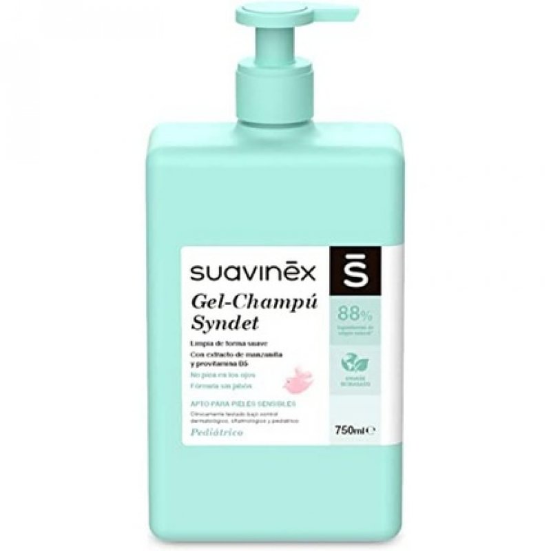 Suavinex Baby Shampoo Shampoo For Sensitive Skin. 750ml 750ml 1 Pack