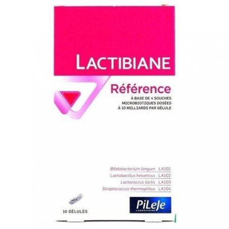 PiLeJe Lactibiane Reference For Digestion and Intestinal Discomforts 10 Capsules