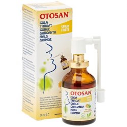 Otosan Natural Throat Spray with Plant-Based Ingredients 30ml