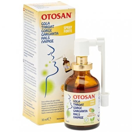 Otosan Natural Throat Spray with Plant-Based Ingredients 30ml