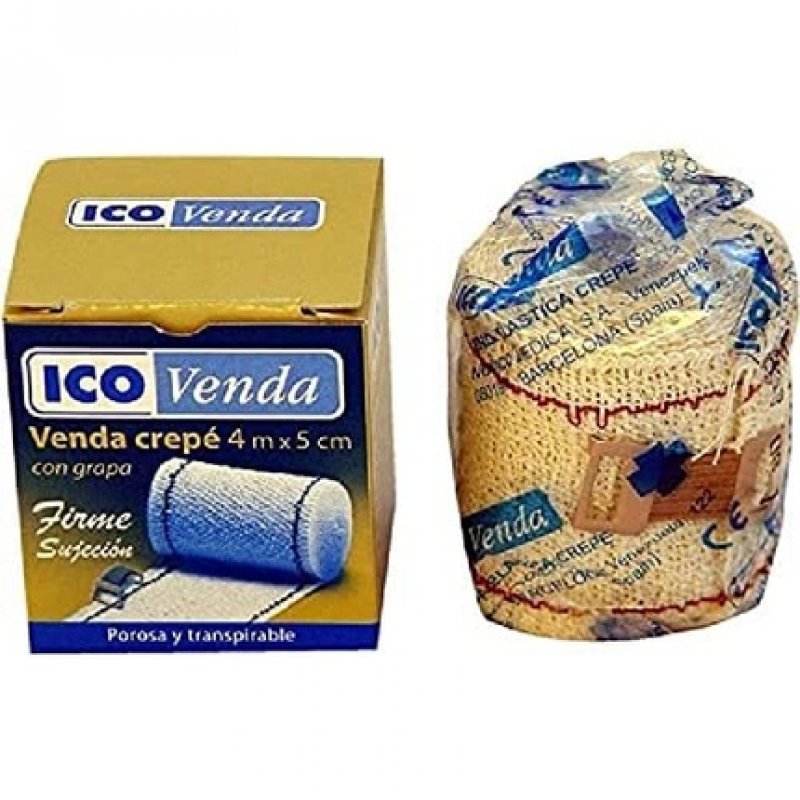 Venda Crepe Elastic Bandage 10m x 10cm