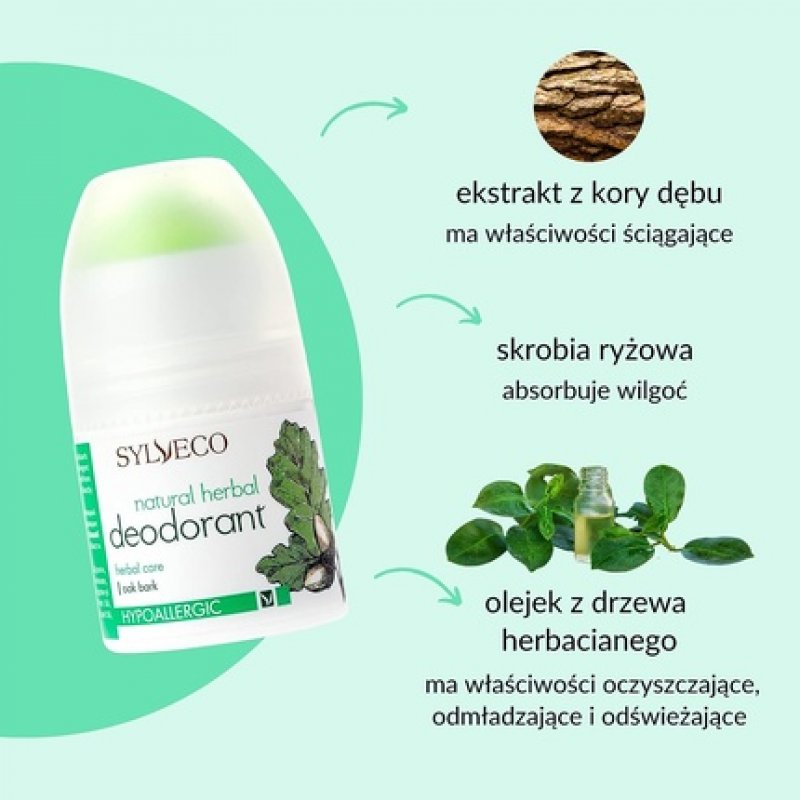 SYLVECO Natural Herb Deodorant Roll-on 50ml