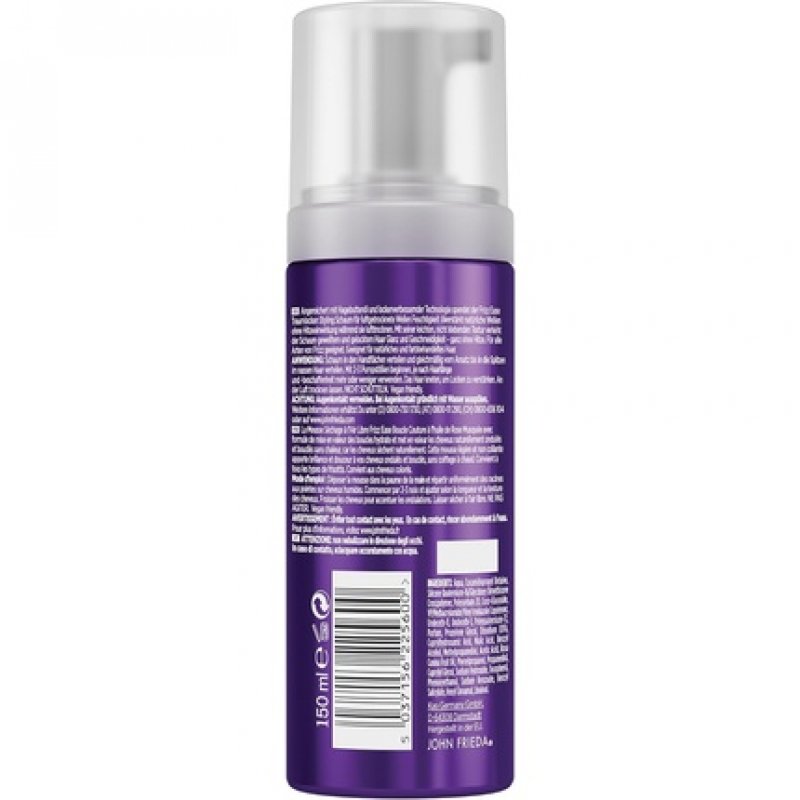 John Frieda Frizz Ease Styling Foam Air-Dried Waves with Moringa Oil 150ml