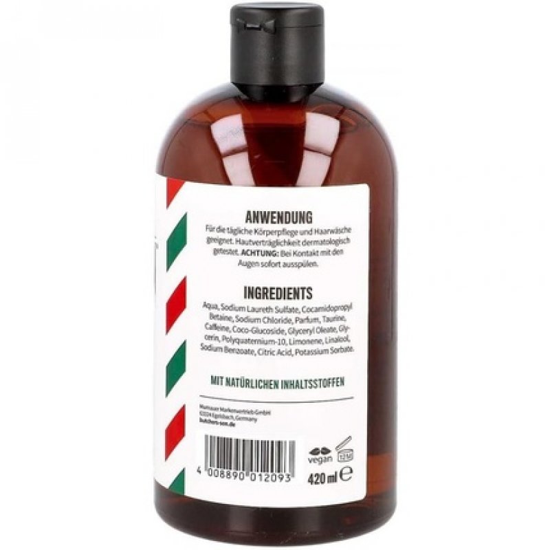 Butchers Son 2-in-1 Body & Hair Shampoo Medium 420ml