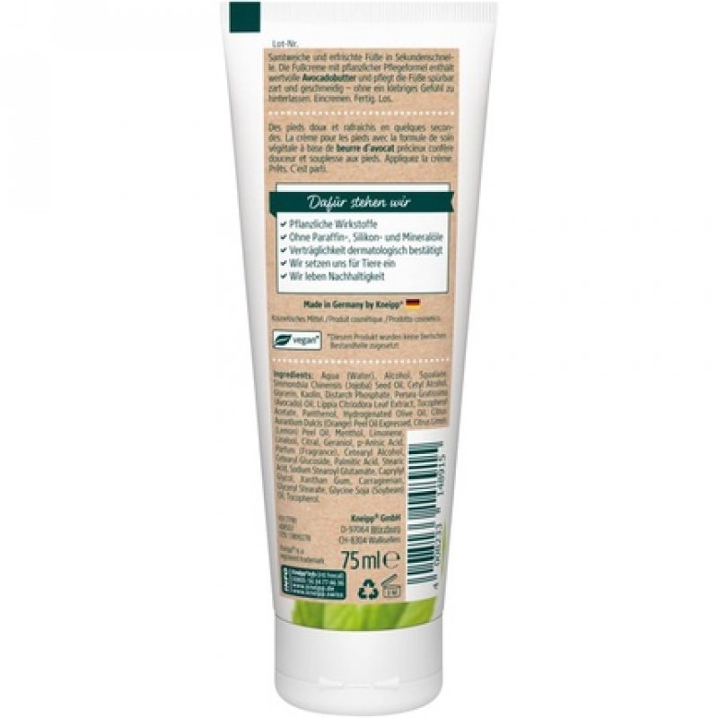 Kneipp Seconds Foot Cream 75ml