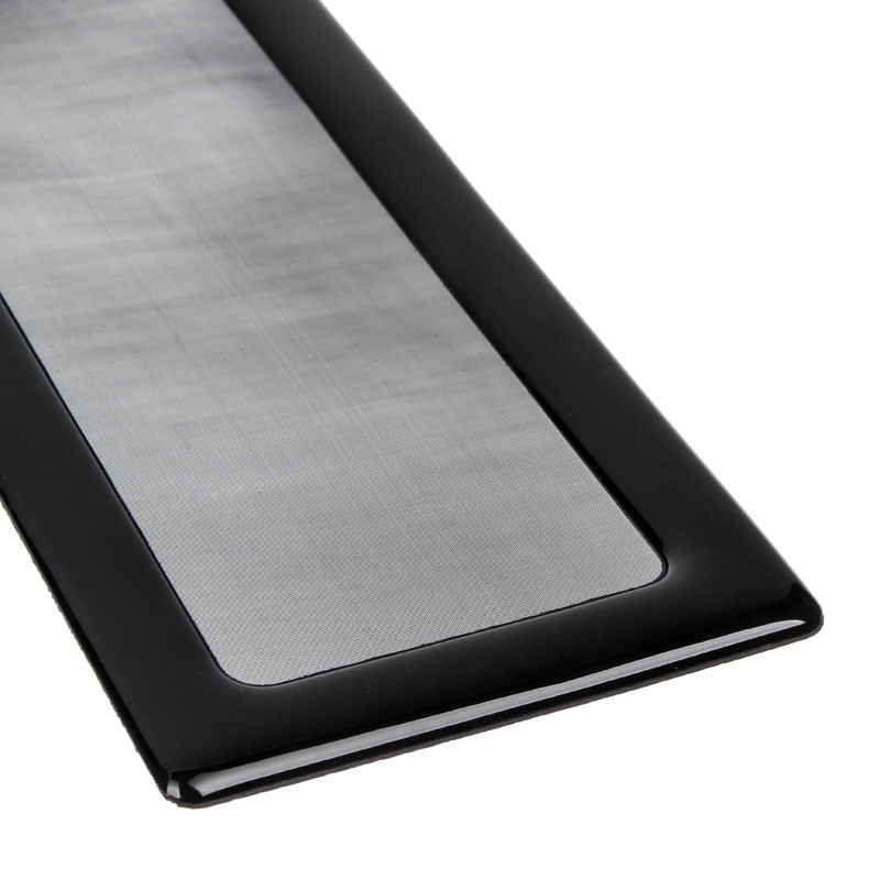 Demciflex Staubfilter 260mm x 80mm - schwarz/schwarz