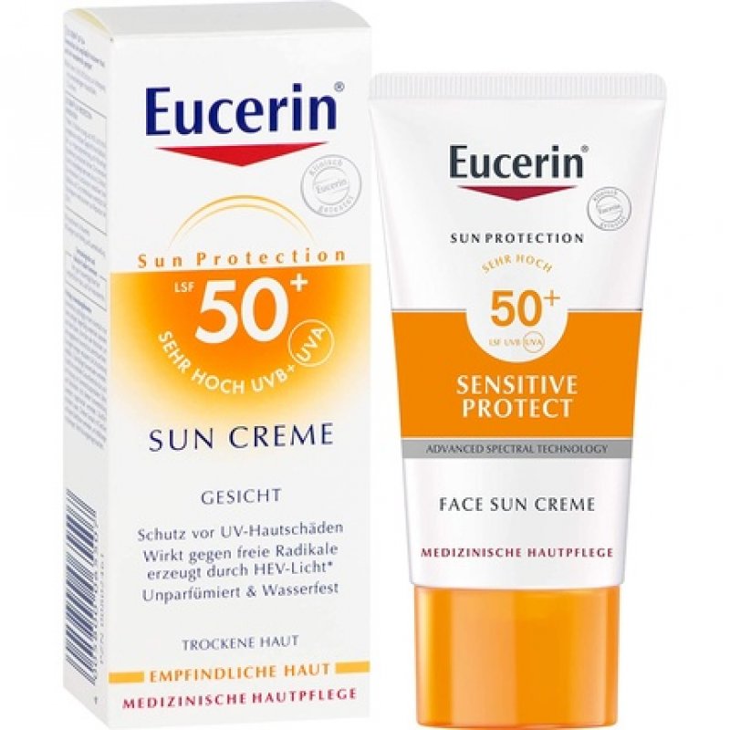 Eucerin Sensitive Protect Face Sun Creme SPF 50 50ml