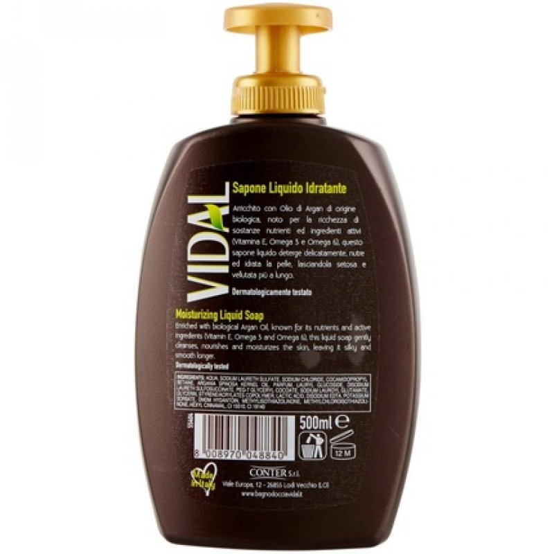 Argan Oil Moisturizing Liquid Soap 500ml