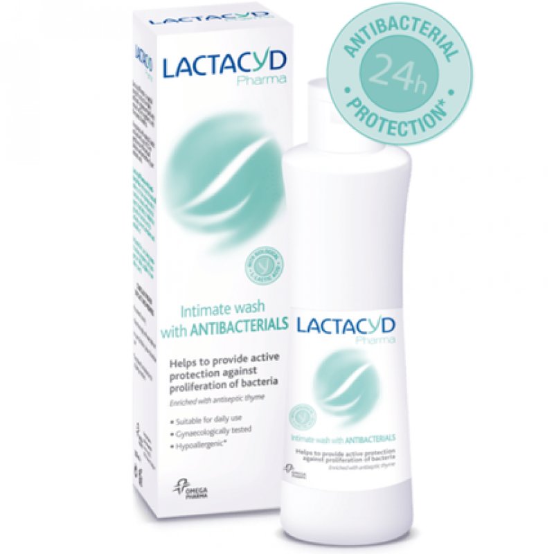 Lactacyd Pharma Antibacterials Intimate Wash Protection from Bacterial Infection
