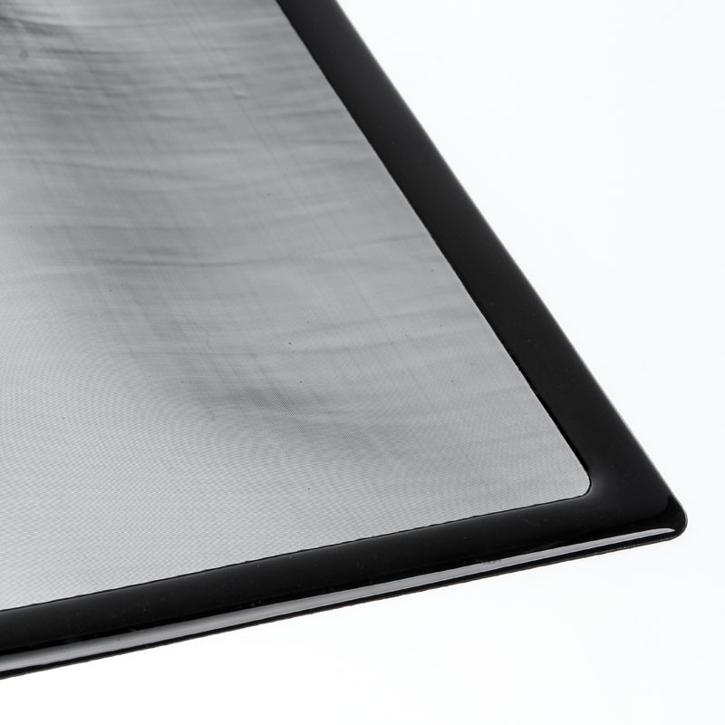 Demciflex Staubfilter 280mm x 140mm - schwarz/schwarz