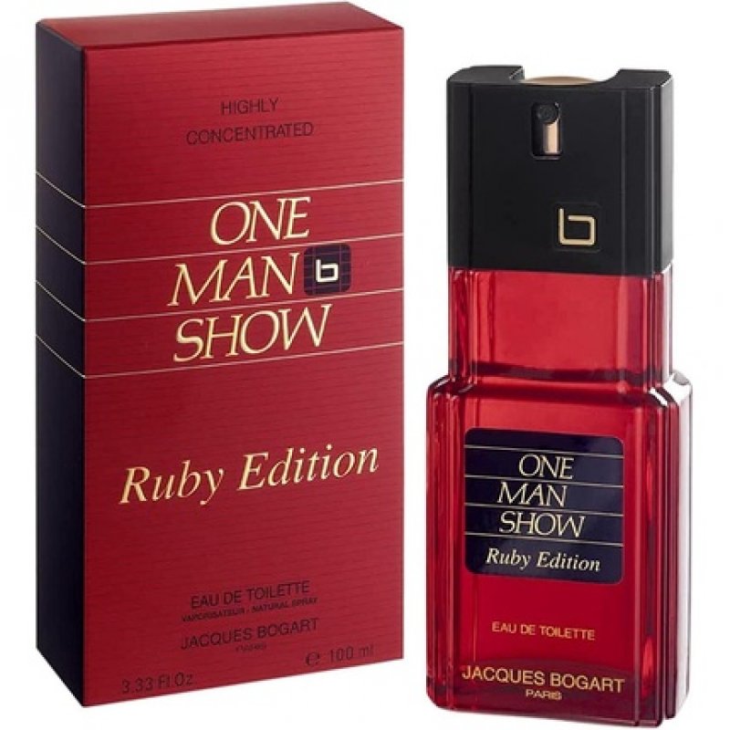 Jacques Bogart One Man Show Ruby Edition Eau de Toilette Spray for Men 100ml