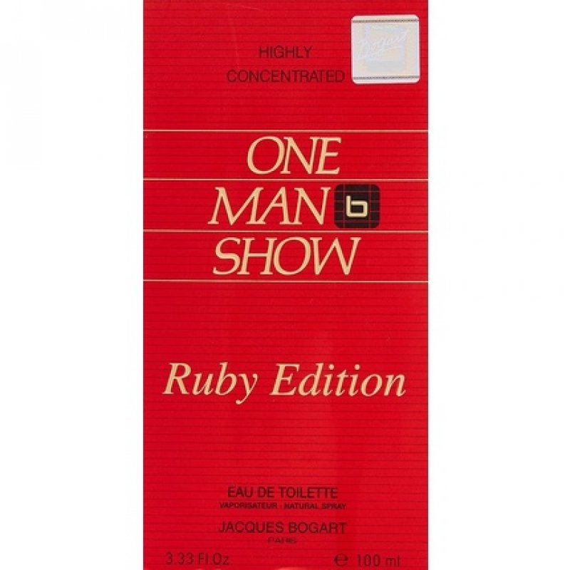 Jacques Bogart One Man Show Ruby Edition Eau de Toilette Spray for Men 100ml