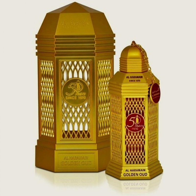 Al Haramain Golden Oud Eau de Parfum Spray 3.3 oz