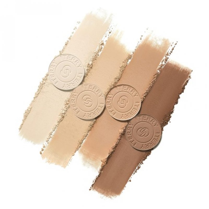 By Terry Hyaluronic Hydra-Powder Palette 4-Shade Vegan Contour Palette for Flawless and Matte Complexion Medium to Warm