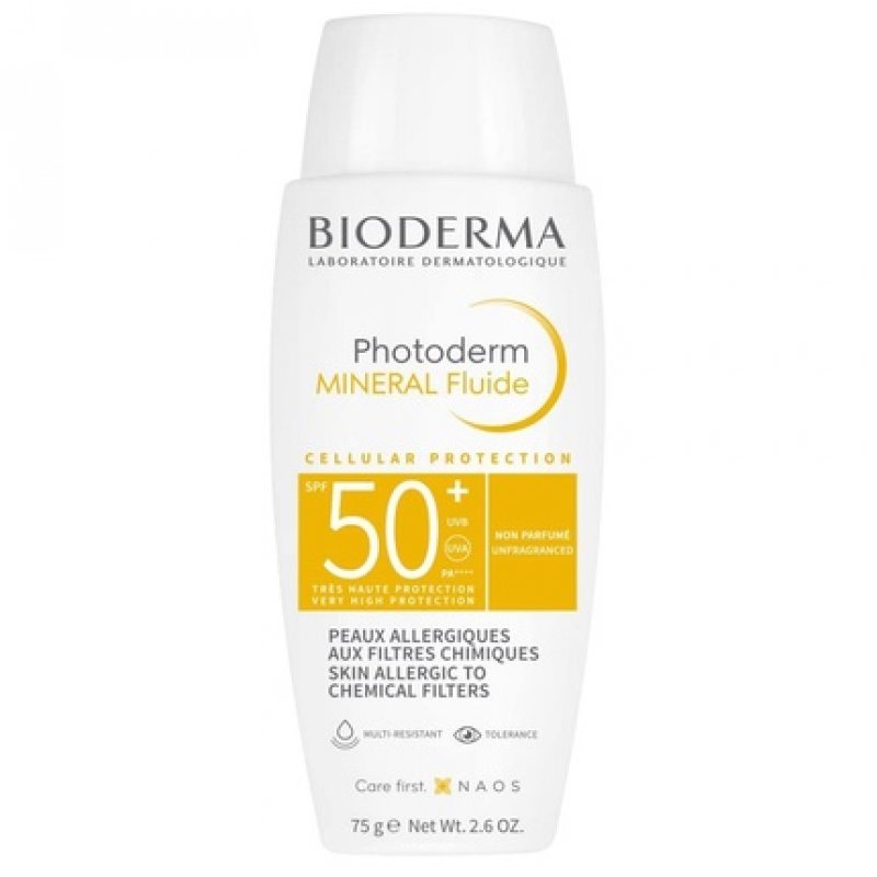 BIODERMA Photoderm Mineral Cream SPF 50 with Free Photoderm After Sun Cream 100ml 75g