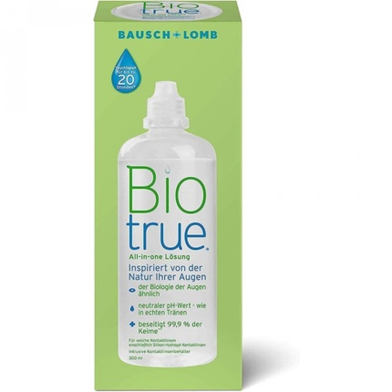 Bausch Lomb Biotrue Contact Lens Cleaner for Silicone Hydrogel Lenses 300ml