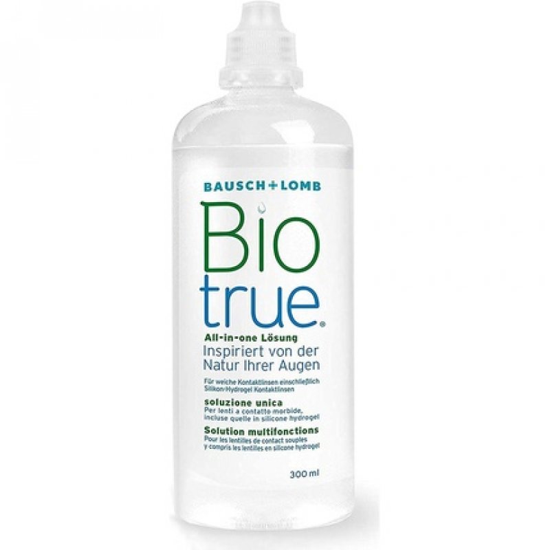 Bausch Lomb Biotrue Contact Lens Cleaner for Silicone Hydrogel Lenses 300ml