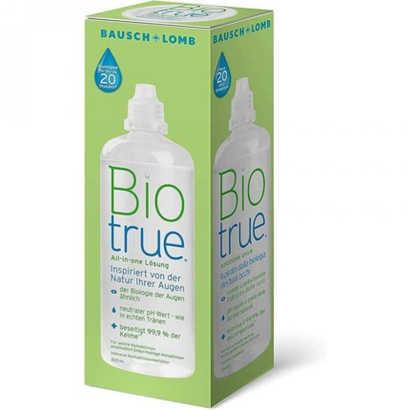 Bausch Lomb Biotrue Contact Lens Cleaner for Silicone Hydrogel Lenses 300ml