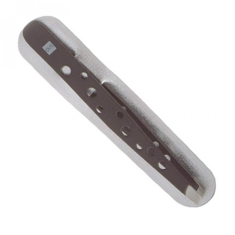 QVS Tweezers with Hole Diagonal Tip and Cover
