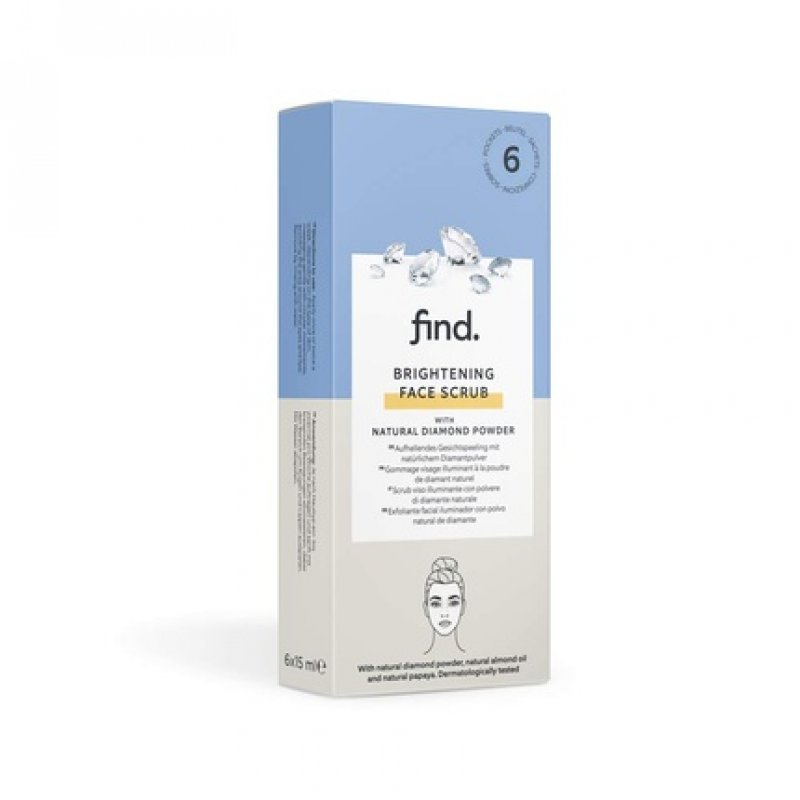FIND Diamond Face Scrub 15ml - Pack of 6
