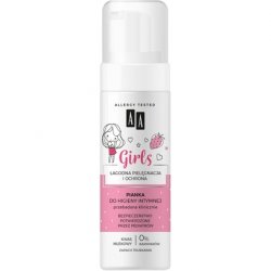 AA Girls Strawberry Intimate Hygiene Gentle Foam Easy Care Protects Skin