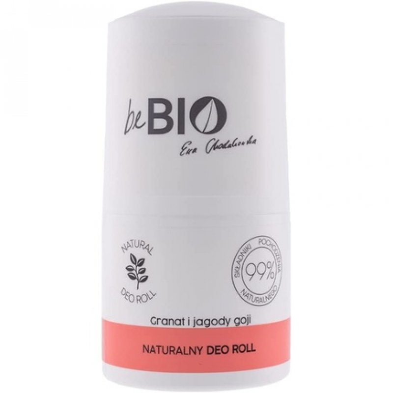 Bebio Natural Deodorant Roll-On Pomegranate & Goji Berries by Ewa Chodakowska 50ml