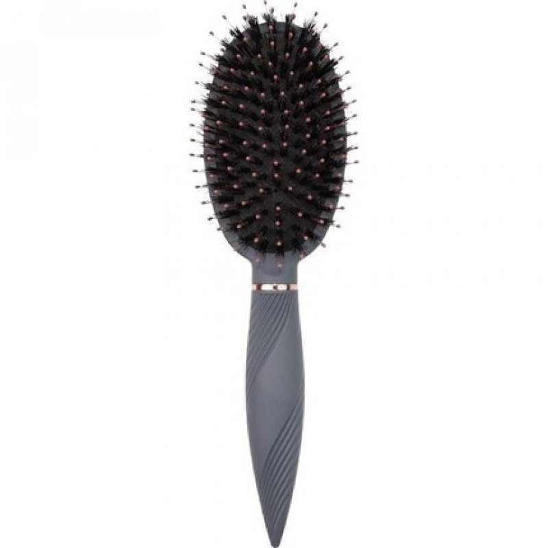 Leedi Oval Hair Brush Mixed Bristles
