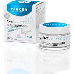 Mincer Pharma Anti-Allergic Anti-Redness Anti-Aging Face Cream for Sensitive Skin with Bacocalmine, Iricalmin and Chia