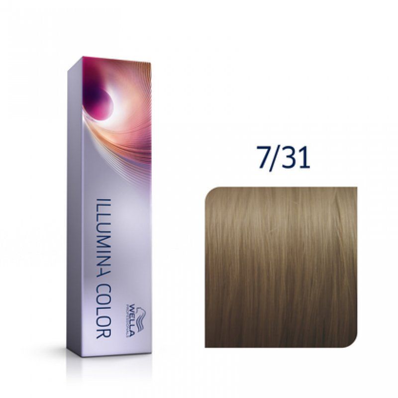 Wella Illumina Color 7/31 Blond Doré Cendré 60ml
