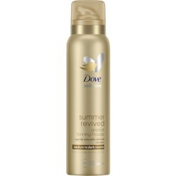 Dove Summer Revived Medium to Dark Gradual Self Tan Body Mousse 150ml