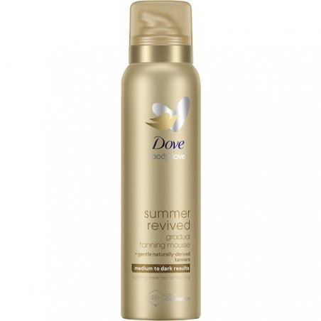 Dove Summer Revived Medium to Dark Gradual Self Tan Body Mousse 150ml