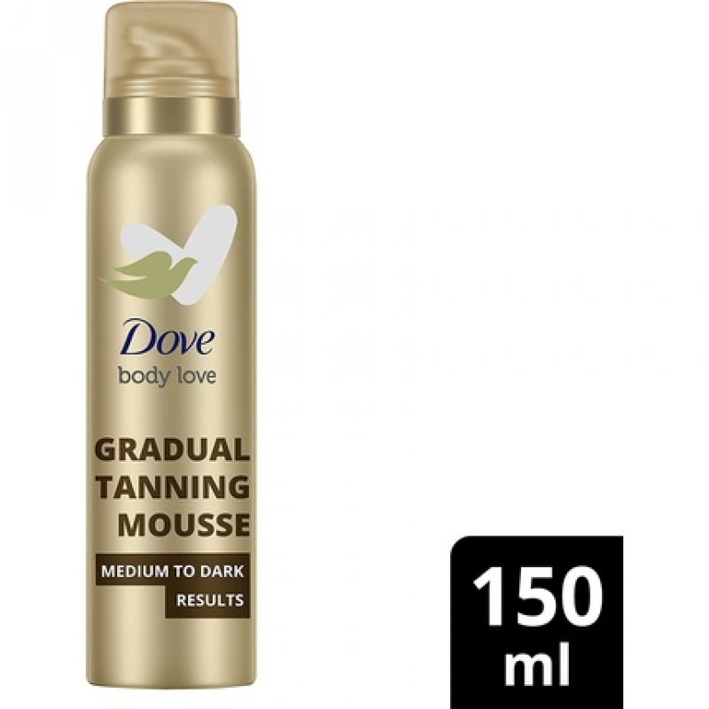 Dove Summer Revived Medium to Dark Gradual Self Tan Body Mousse 150ml