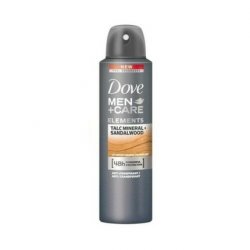 DOVE Men Care Elements Talc Mineral and Sandalwood Deodorant Spray for Men 150ml