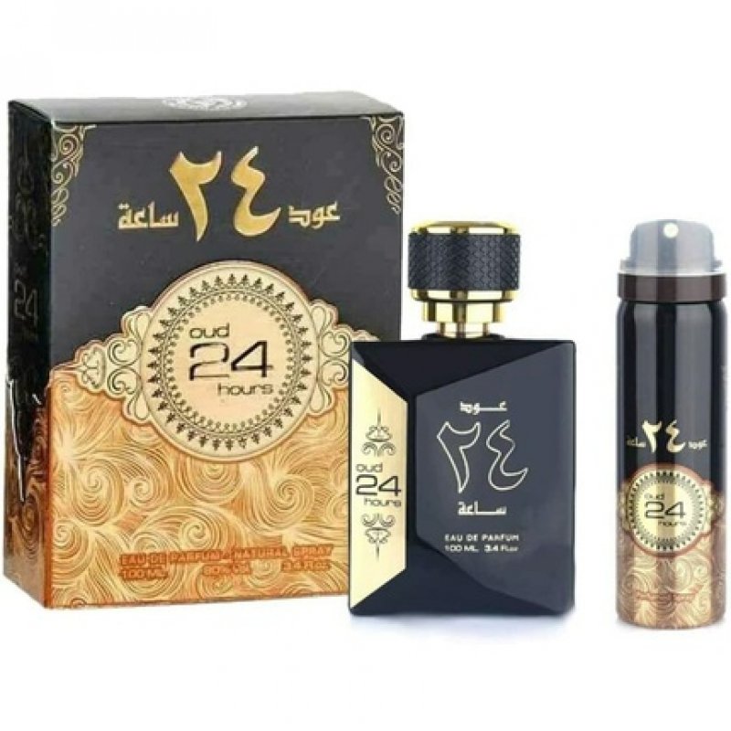 Oud 24 Hours 100ml Arabian Perfume Spray Lemon Fruity Chocolate Vanilla Agar Woody Musk Amber by House of Niche