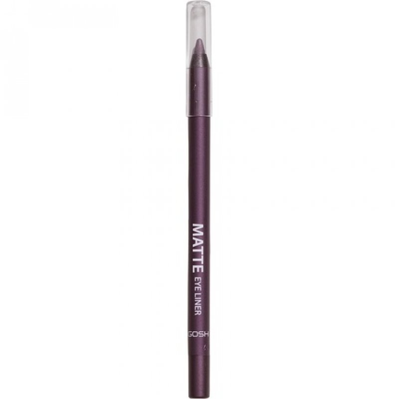 GOSH Matte Eyeliner in Intense Black 016 True Violet
