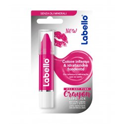 Labello Crayon Lipstick Hot Pink lip balm & scrub Women 3 g