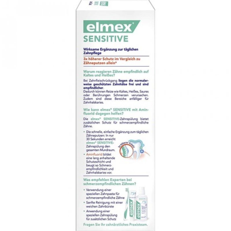 Elmex Sensitive Mouthwash 400ml