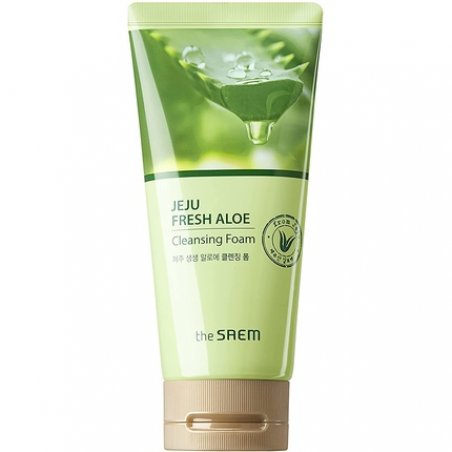 The Saem Facial Cleansing Foam with Pure Aloe Vera Extract 150g