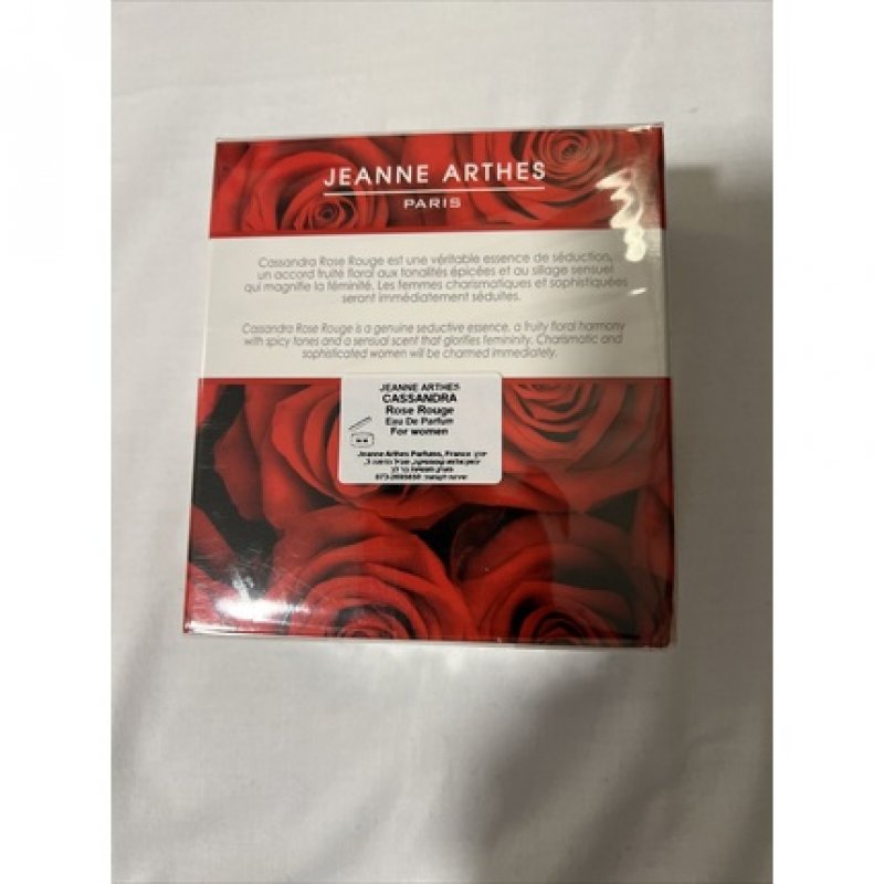 Cassandra Roses Rouge Eau De Parfum 100ml 3.3 FL.Oz 80% Vol for Women
