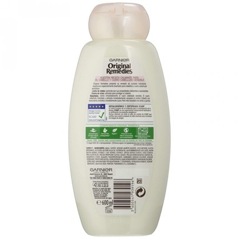 Garnier Oatmeal Delicatesse de Avena Shampoo 600ml