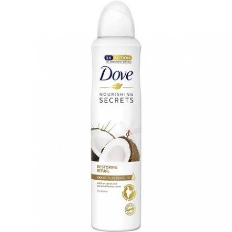 Dove Antiperspirant Aerosol Coconut And Jasmine Flower 250ml