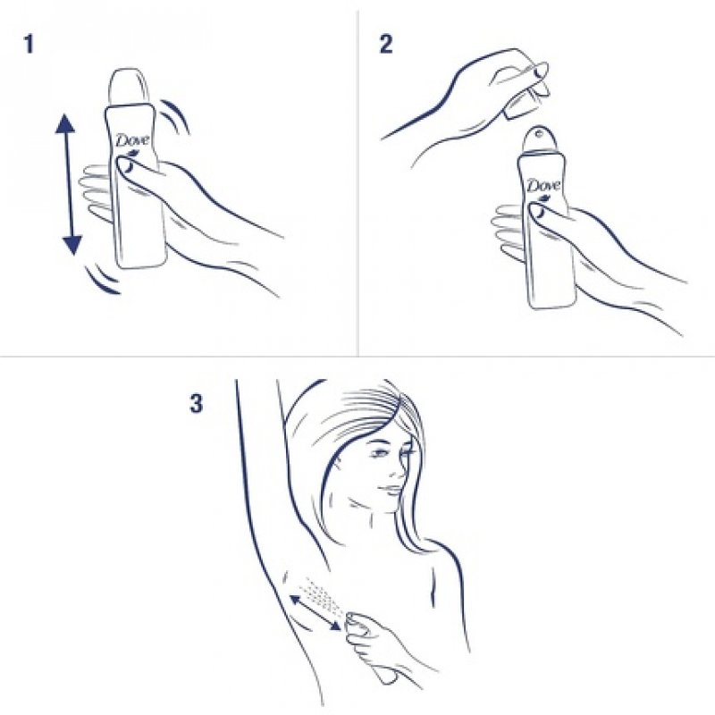 Dove Antiperspirant Aerosol Coconut And Jasmine Flower 250ml