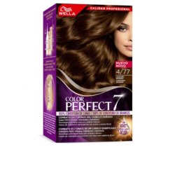Wella Color Perfect 7 100% Gray Coverage 4/77-Velvety Brown 4 U
