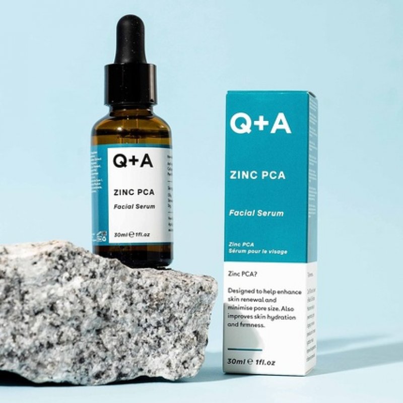 Q A Zinc PCA Facial Serum Minimises Pores and Enhances Cell Turnover 30ml